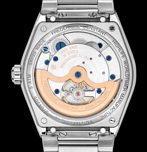 Highlife Classic Worldtimer Watch FC-718N4NH6B | Frederique Constant